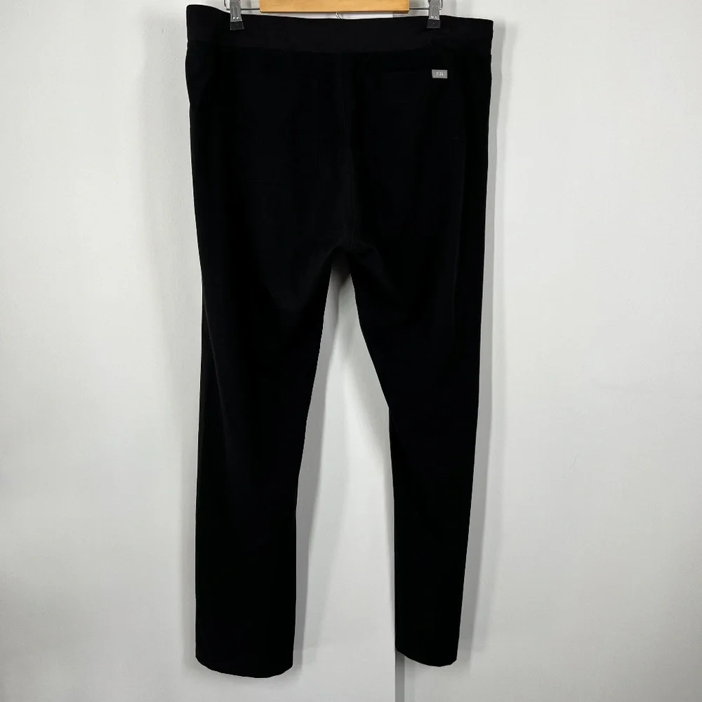 Figs Men's Scrub Pants Solid Technical Collection, Black, XL‎ 32